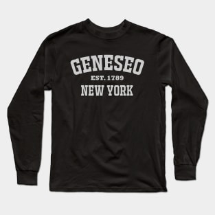 Geneseo, New York Long Sleeve T-Shirt